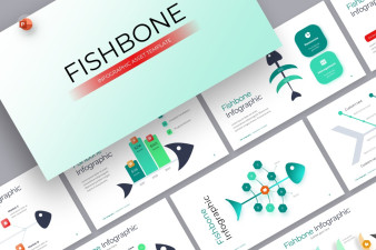 Fishbone Infographic PowerPoint Template